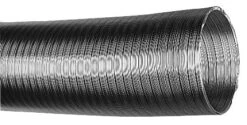 Conduit Souple Semi-rigide En Aluminium Aldes Gris 3m x 80mm