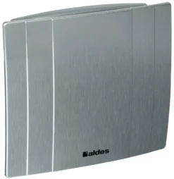 Ventilateur-extracteur De Salle De Bains Ou Cuisine Aldes 125mm Avec Déshumidificateur Et Programmateur Aluminium 230V