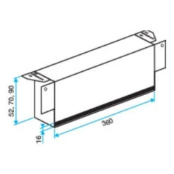 Aldes Manchon Haut De Fenêtre 90 X 50 Mm -Produits Menagers Soldes 2024 aldes ald11011362 1003462 product image d large