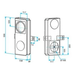 Aldes Kit Mtc 160 + Manchette -Produits Menagers Soldes 2024 aldes ald11011387 1007053 product image d large