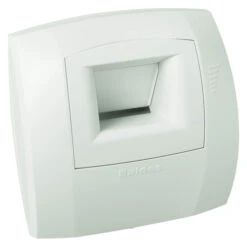 Bouche B43 Blanche 15-50 M3/h Bahia Curve S Aldes – Pour Salle De Bain Avec WC Séparé