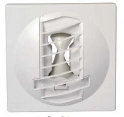 Bouche Autoréglable Standard Diamètre 125 Mm 20/75 M3/h Bap Color Aldes