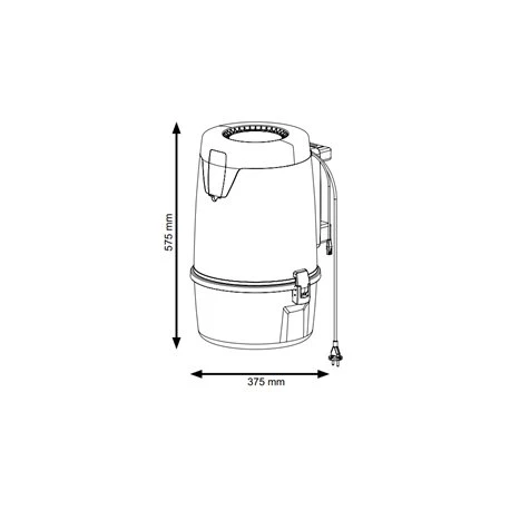 Aldes Centrale D'aspiration C.Axpir® Initia Sans Fixation 217 M3/h 1300 Watts 5 Aldes Centrale D'aspiration C.Axpir® Initia Sans Fixation 217 M3/h 1300 Watts – Image 3