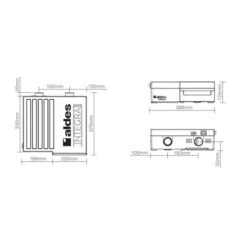 Aldes Centrale D'aspiration C. Integra 162 M3/h 1100 Watts -Produits Menagers Soldes 2024 c integra pack centrale 11071142 1100 watts 3