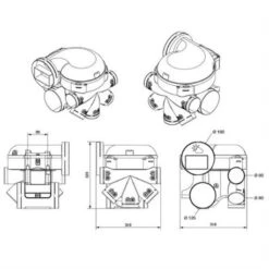 Aldes VMC Hygroréglable EasyHOME Hygro Premium Groupe Seul Micro Watt -Produits Menagers Soldes 2024 groupe easyhome hygro premium mw 11033033 aldes 2