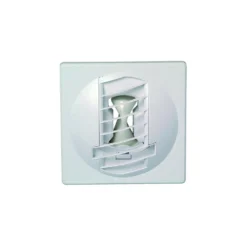 Bouche Autoréglable BAP Color Blanche 75m3h Ø125 Aldes