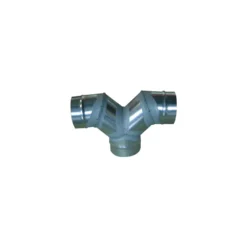 Culotte Simple 90° Galvanisée - CS Aldes