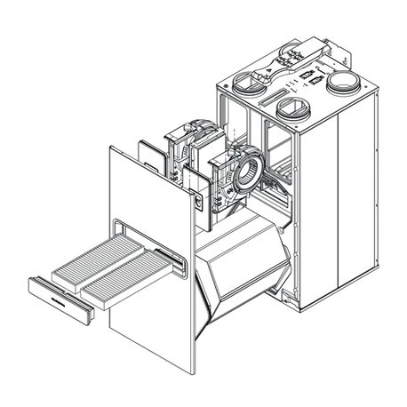 Aldes VMC Double Flux InspirAIR Top 450 M3/h Classic 5 Aldes VMC Double Flux InspirAIR Top 450 M3/h Classic – Image 3