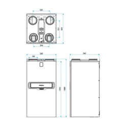 Aldes VMC Double Flux InspirAIR Top 450 M3/h Premium -Produits Menagers Soldes 2024 inspirair top 11023476 450 premium 3