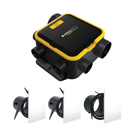 Aldes VMC Simple Flux EasyHOME Auto Compact Kit Avec ColorLINE 3 Aldes VMC Simple Flux EasyHOME Auto Compact Kit Avec ColorLINE