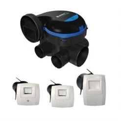 Aldes VMC Hygroréglable EasyHOME Hygro Premium Kit Groupe + Bouches CORD Micro Watt