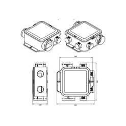 Aldes VMC Simple Flux EasyHOME PureAIR Compact Connect Kit Avec Bouches ColorLINE Et Entrées D'air -Produits Menagers Soldes 2024 kit easyhome purair compact connect 11033062 aldes 3