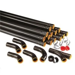 Aldes Kit Réseau Clipsable ø44 Mm Pour 1 Prise