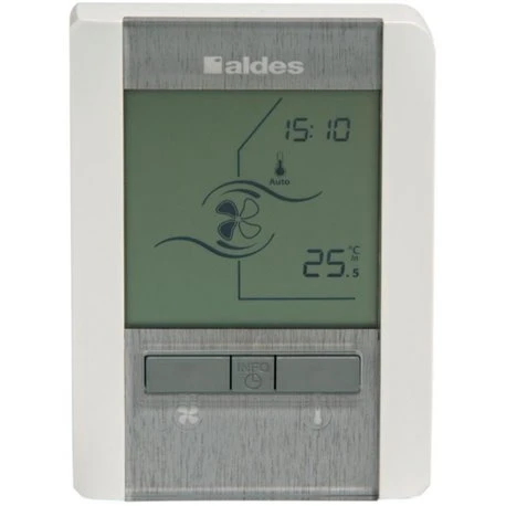 Aldes Télécommande 4 Vitesses Filaire 3 Aldes Télécommande 4 Vitesses Filaire