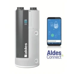 Aldes Chauffe Eau Thermodynamique T.Flow Nano 100 L Connecté Maison Individuelle