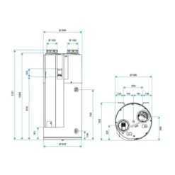 Aldes Chauffe Eau Thermodynamique T.Flow Nano 100 L Connecté Logement Collectif -Produits Menagers Soldes 2024 tflow nano 11023397 connecte pour logement collectif 2