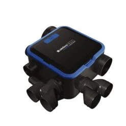 Aldes VMC Hygroréglable EasyHOME Hygro Compact Premium Microwatt Elec 6 Piquages